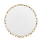 FURSTENBERG Ayaklı Yuvarlak Servis Tabağı 32,8 cm GRECQUE MILLE FLEURS