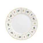 FURSTENBERG Servis Tabağı 27,2cm GRECQUE MILLE FLEURS