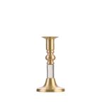 EDEL&FEINE Pirinç Şamdan 12,5cm Yuvarlak Mat Gold