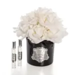 Siyah Cam Silver Supreme Luxury Home Perfume Beyaz