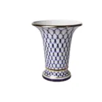 Imperial Kobalt Ağ Vazo Empire