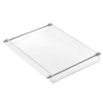 EDEL&FEINE 39cm Silver Tepsi Pirinç Kenarlıklı